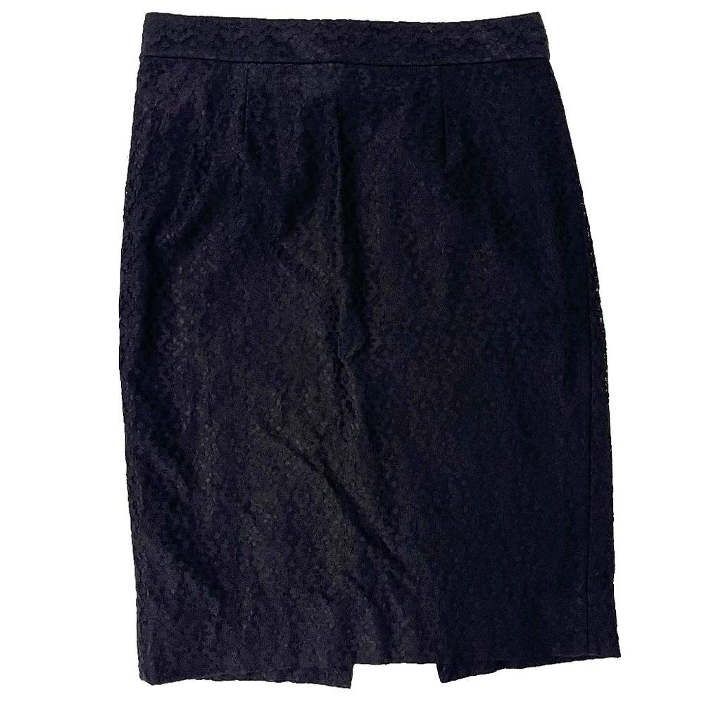 Marc Jacobs Vintage Black Lace Pencil Skirt Women's Size 8